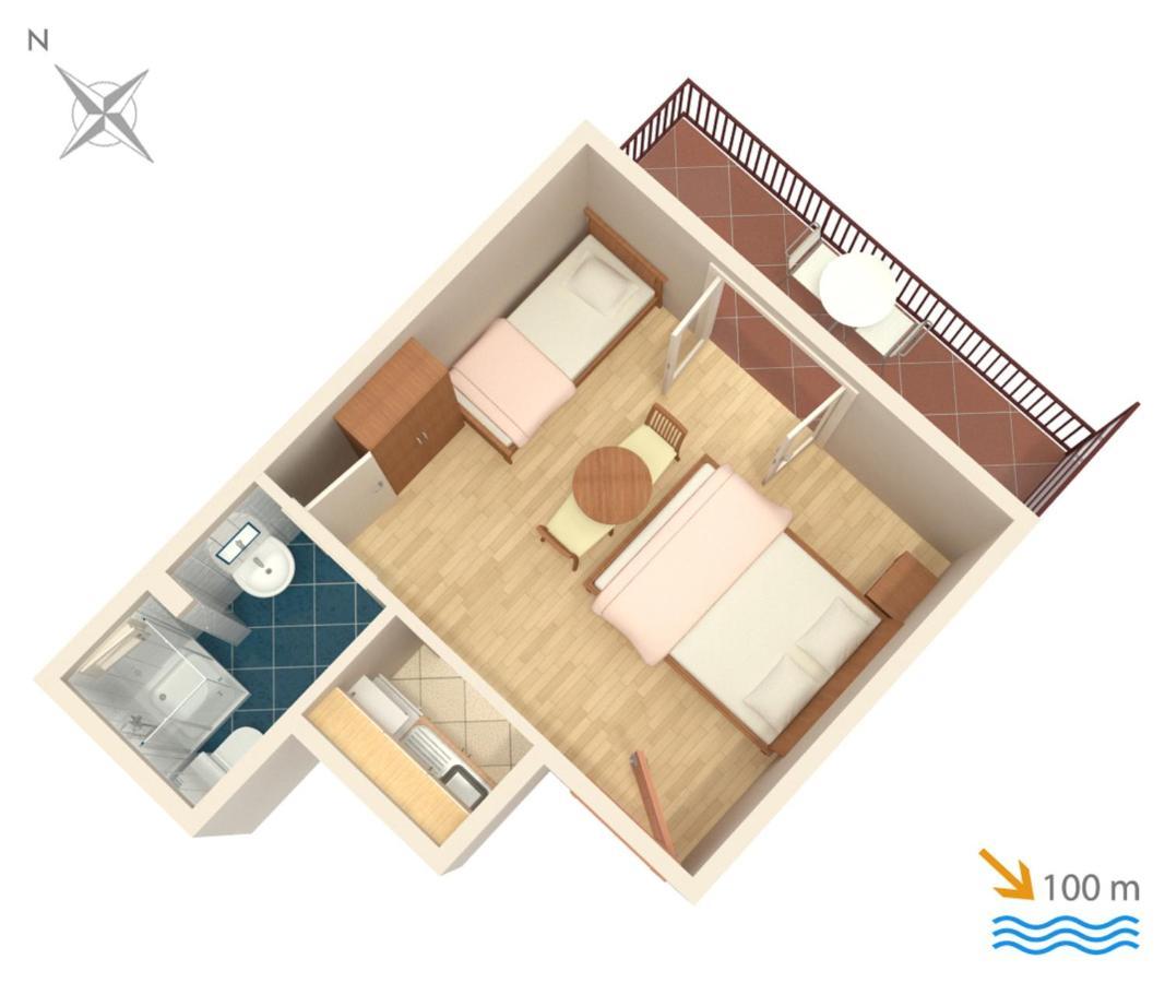 Apartments By The Sea Podaca, Makarska - 515 Εξωτερικό φωτογραφία