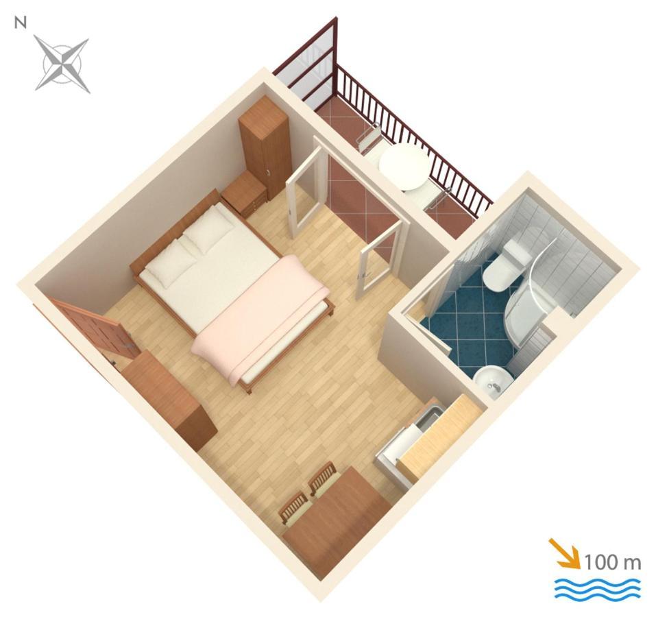 Apartments By The Sea Podaca, Makarska - 515 Εξωτερικό φωτογραφία